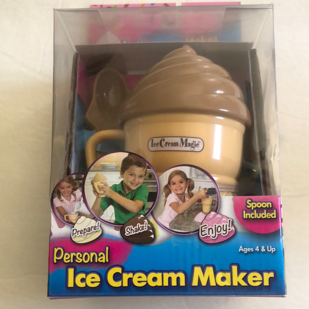 Personal Ice Cream Maker - Brown